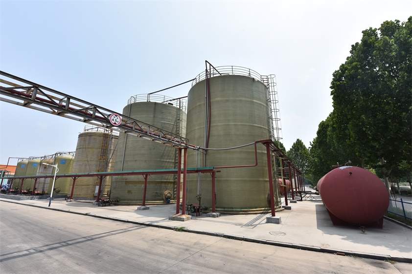 山東銀豐現(xiàn)代化工廠外景